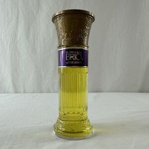 Vintage Leeming ROMAN BRIO AFTERSHAVE After Shave Splash for Men 4 fl oz 1970's